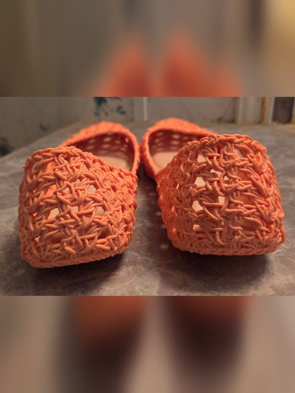 Melissa Pink Woven Flats - Women's - Picture 3 of 6